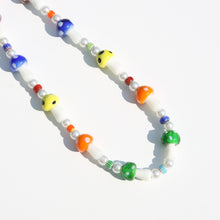 Load image into Gallery viewer, Mushroom Beaded Necklace