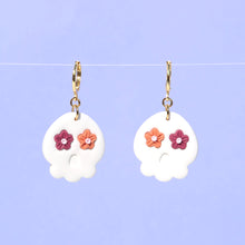 Load image into Gallery viewer, Flower Eye Skull Huggies