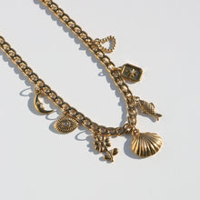 Load image into Gallery viewer, Gold Charm Necklace · NO. 9