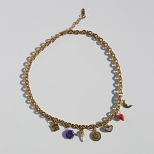 Load image into Gallery viewer, Gold Charm Necklace · NO. 6