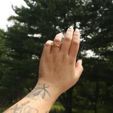 Load image into Gallery viewer, Wavy Baby Ring in Gold