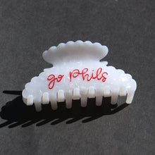 Load image into Gallery viewer, Go Phils in Pearl Clip *PREORDER*