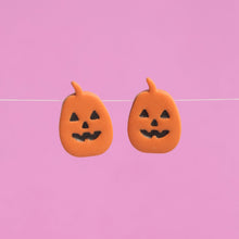 Load image into Gallery viewer, Jack-O-Lantern Studs