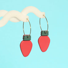Load image into Gallery viewer, Lightbulb Hoops