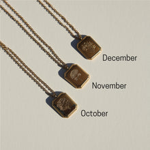 Load image into Gallery viewer, Birth Flower Necklace