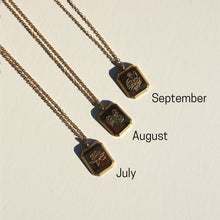 Load image into Gallery viewer, Birth Flower Necklace