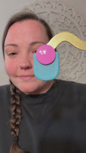 Load and play video in Gallery viewer, Jolene · Turquoise + Pink