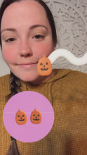 Load and play video in Gallery viewer, Jack-O-Lantern Studs