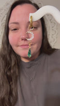 Load and play video in Gallery viewer, Luna in Emerald · The Celestial Collection