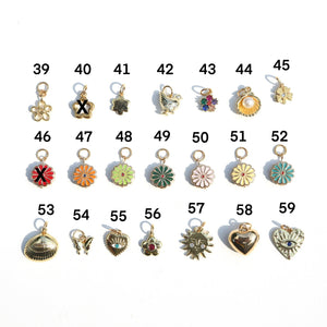 CUSTOM Gold Charm Necklace