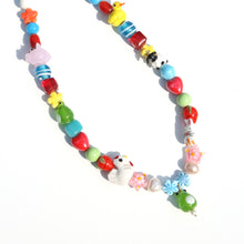 Load image into Gallery viewer, Animal Party Beaded Necklace
