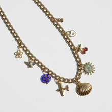 Load image into Gallery viewer, Gold Charm Necklace · NO. 3
