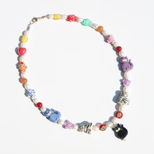 Load image into Gallery viewer, Cat Beaded Necklace
