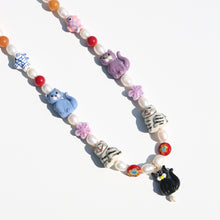 Load image into Gallery viewer, Cat Beaded Necklace
