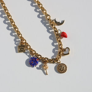 Gold Charm Necklace · NO. 6