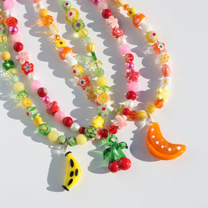 Fruity Beaded Necklace · Love Letter Collection