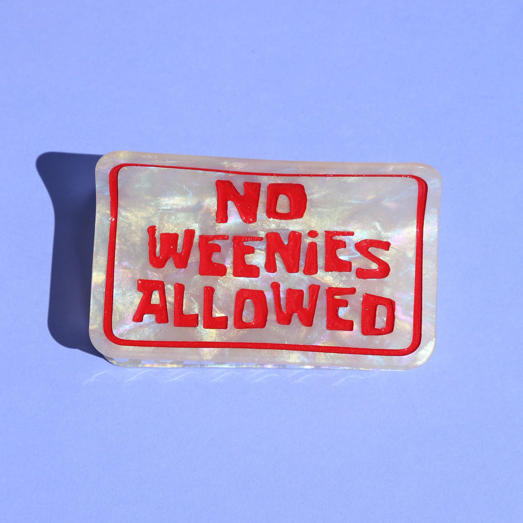 No Weenies Clip
