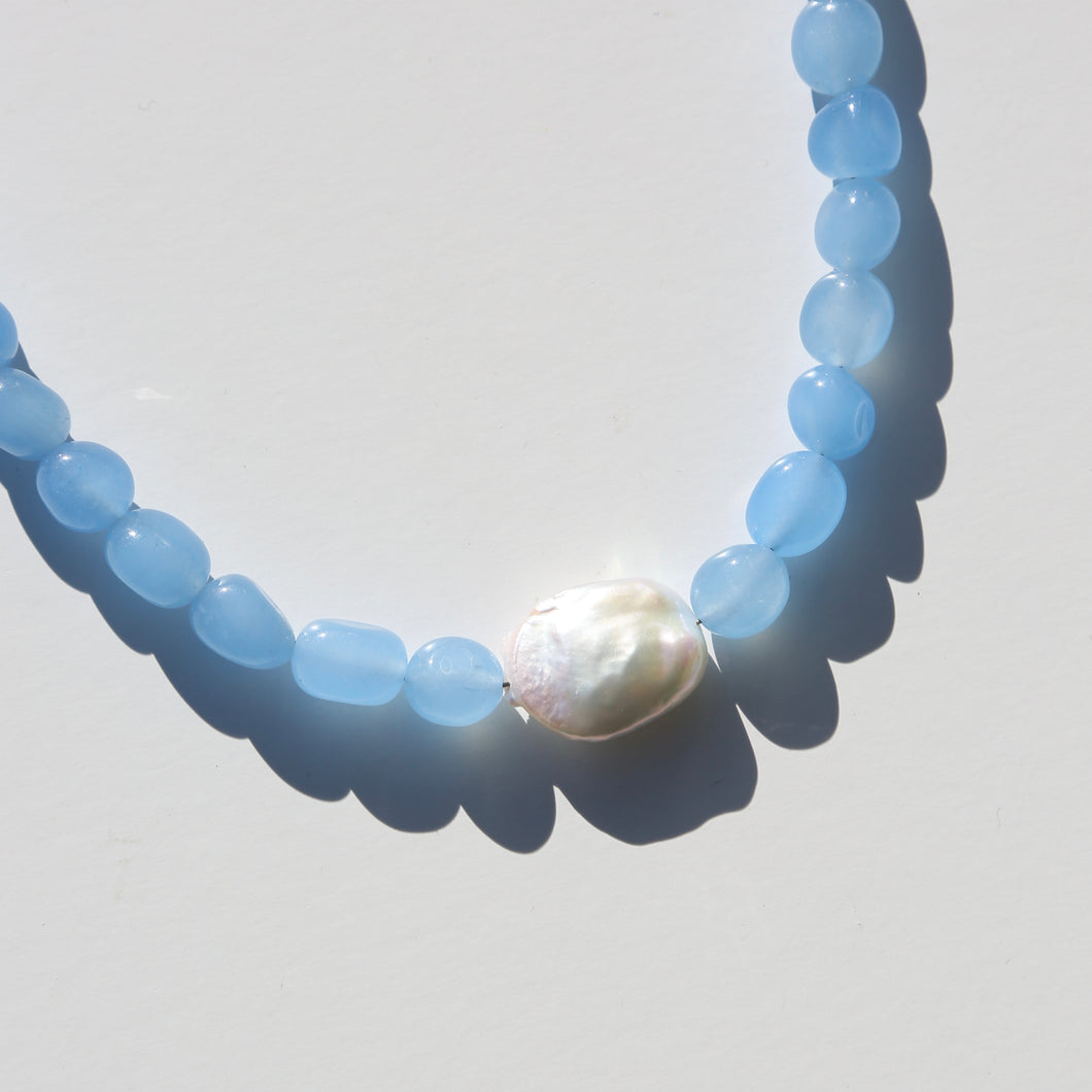 Reversible Beaded Charm Necklace · NO. 27