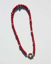 Load image into Gallery viewer, Reversible Beaded Charm Necklace · NO. 15

