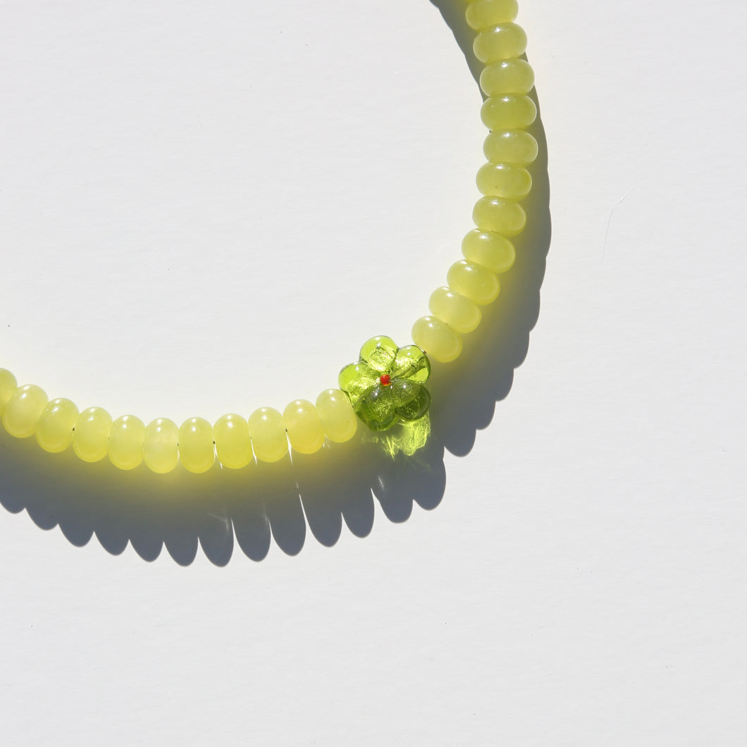 Reversible Beaded Charm Necklace · NO. 21