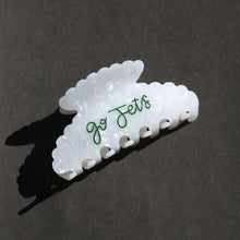 Load image into Gallery viewer, Go Jets in Pearl Clip *PREORDER*

