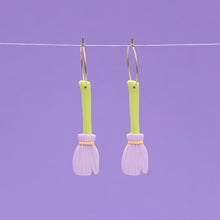 Load image into Gallery viewer, Nimbus 2000 in Lime + Lavender
