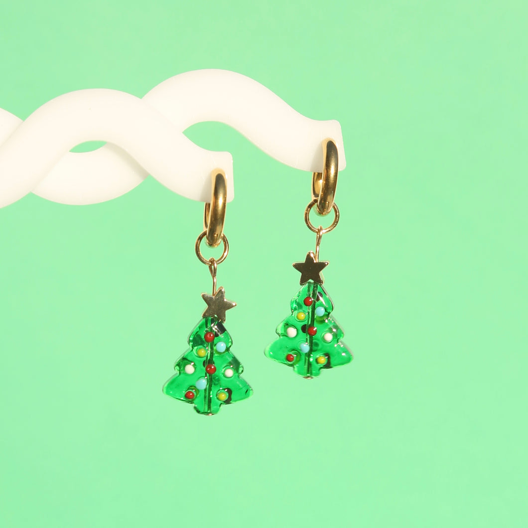 Glass Tree Charms