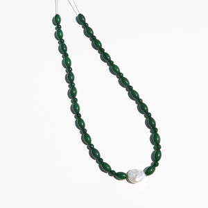 Reversible Beaded Charm Necklace · NO. 3
