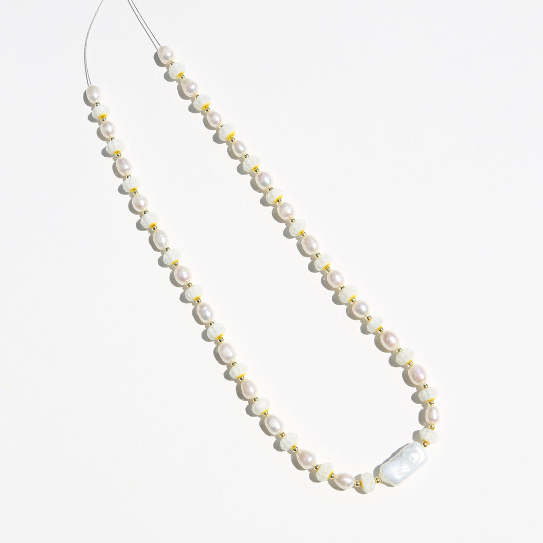 Reversible Beaded Charm Necklace · NO. 4