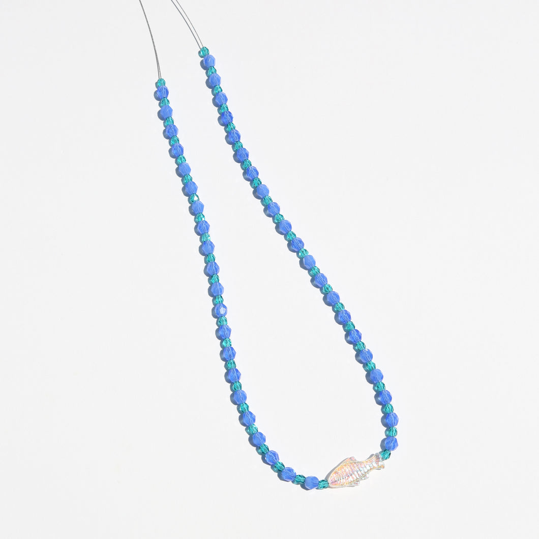 Reversible Beaded Charm Necklace · NO. 5