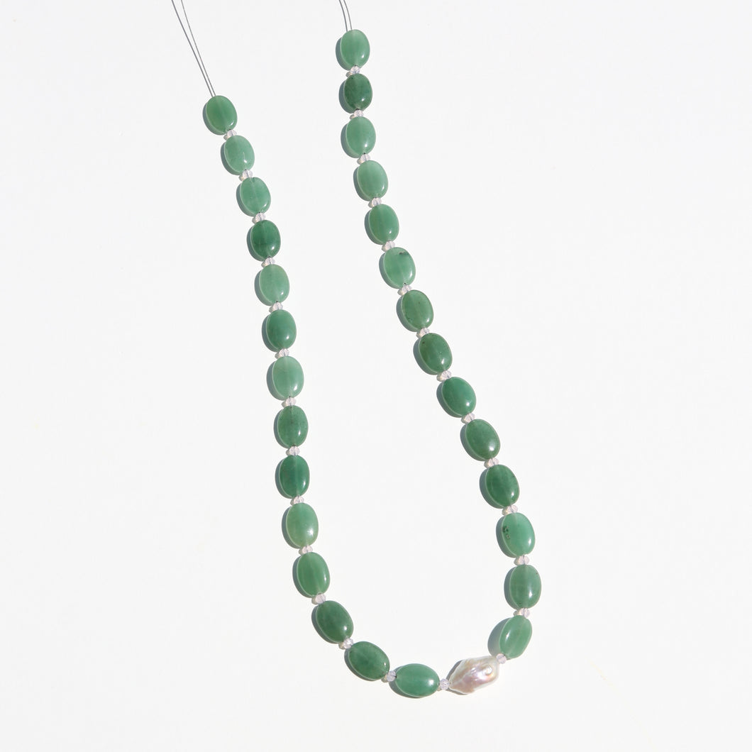 Reversible Beaded Charm Necklace · NO. 6