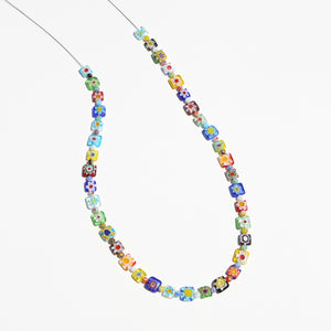 Reversible Beaded Charm Necklace · NO. 8