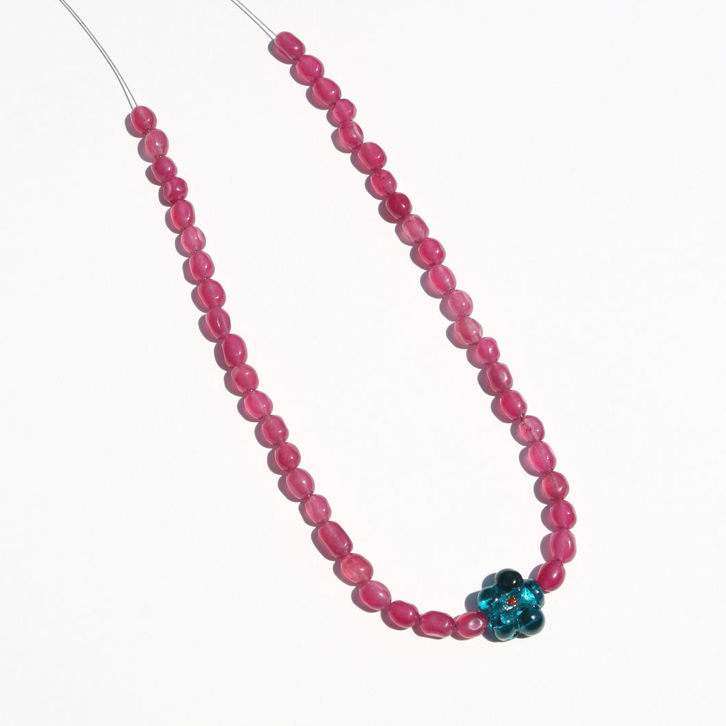 Reversible Beaded Charm Necklace · NO. 10