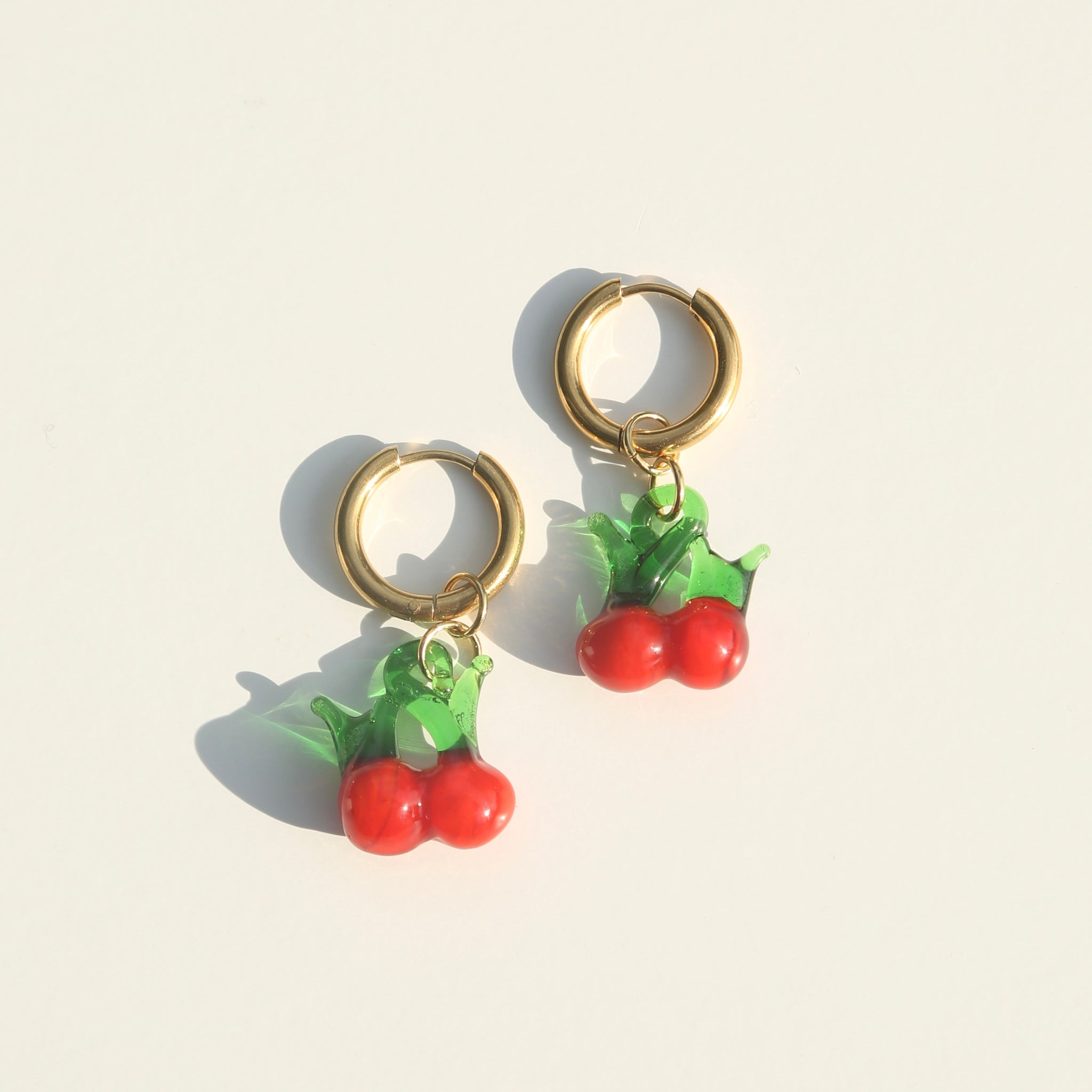 Cherry Charm Keychain