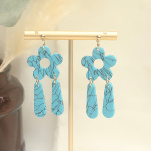 Nellie Earrings in Turquoise